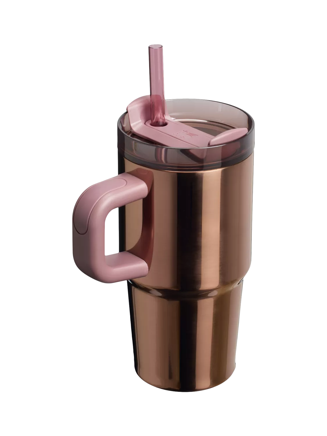 Stanley tumbler FlowState 600ml polished rose gold, imported from the UK