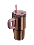 Stanley tumbler FlowState 600ml polished rose gold, imported from the UK