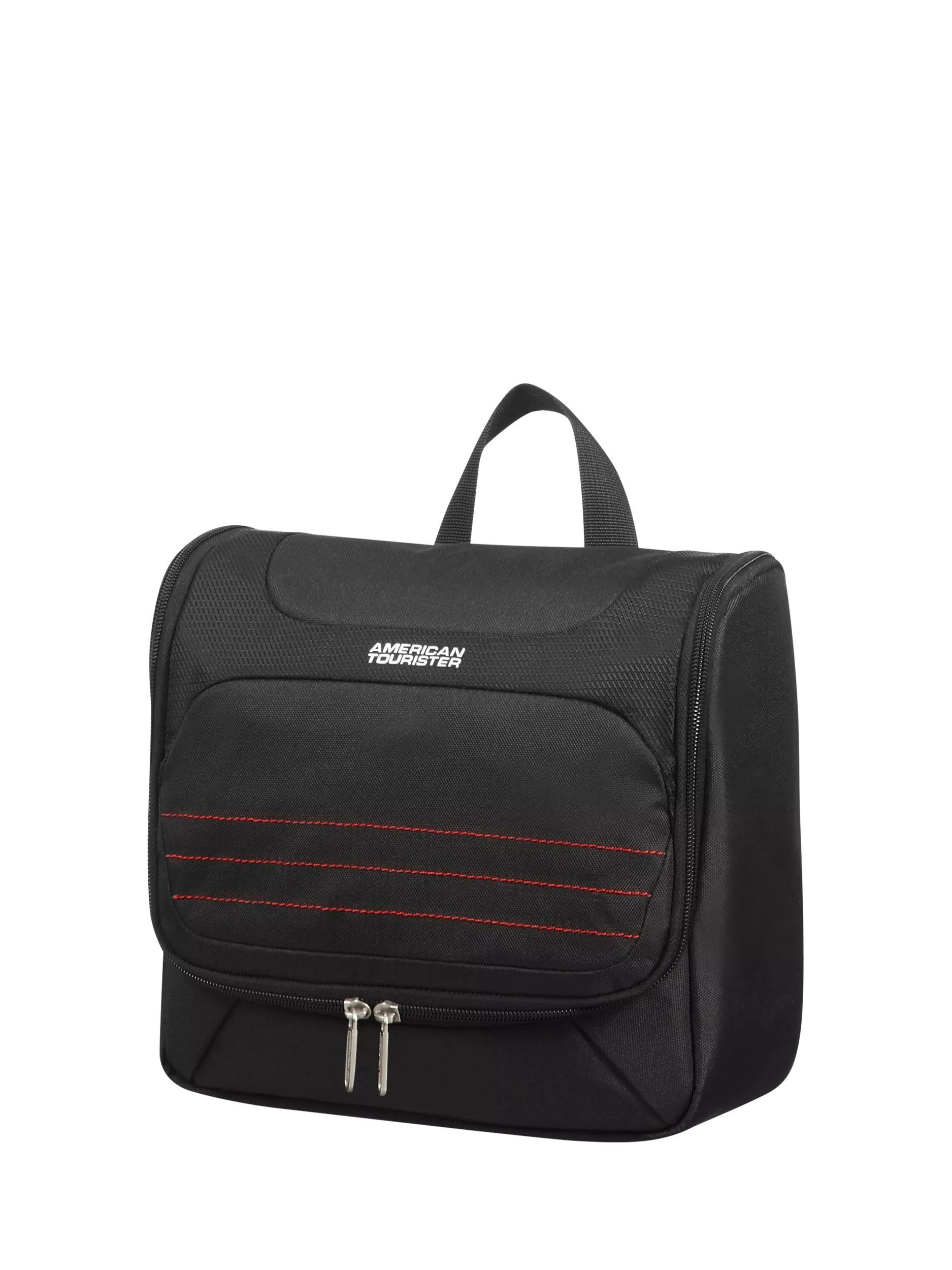 American Tourister Bombay Beach black toiletry pouch, UK version