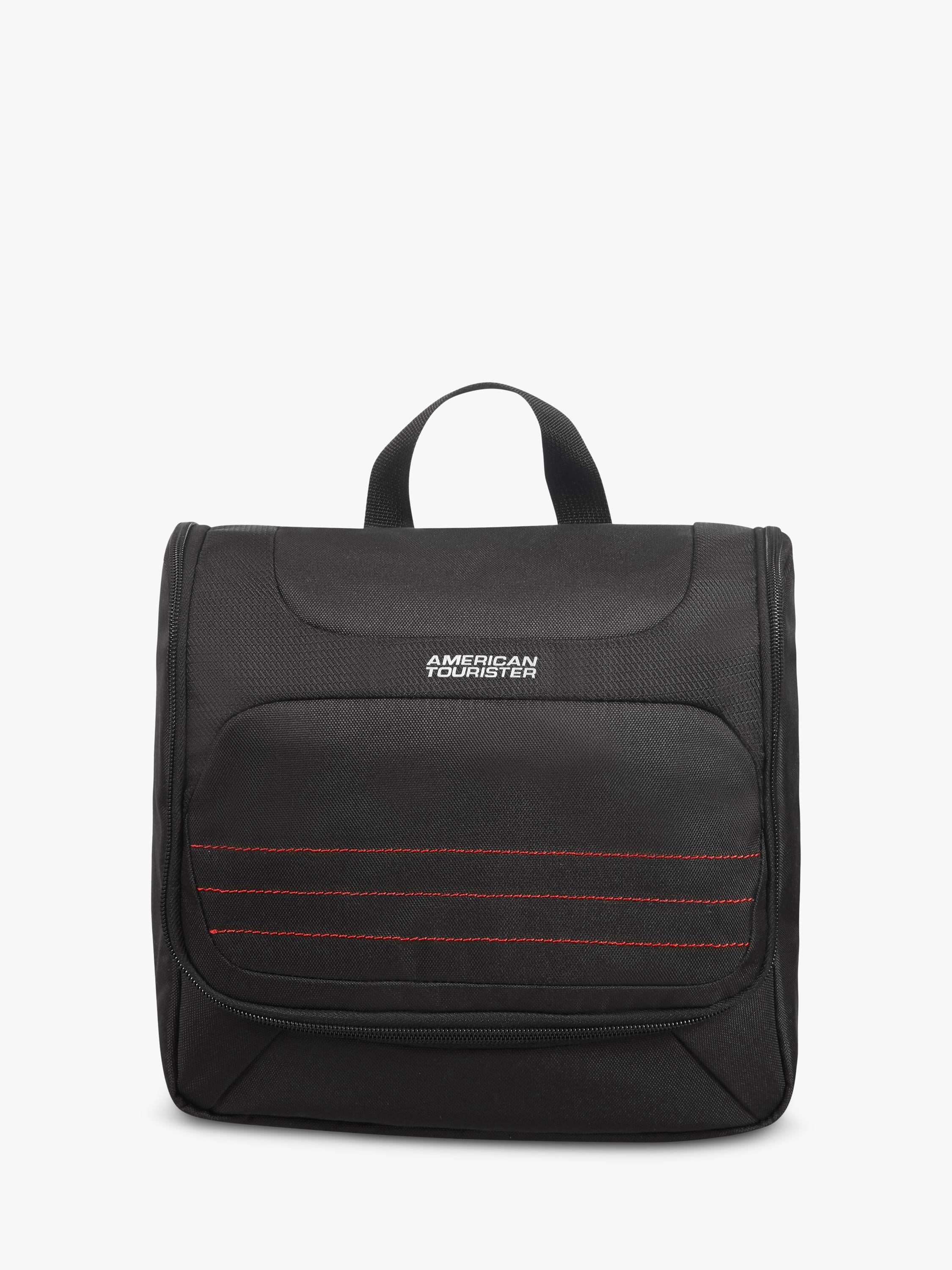 American Tourister Bombay Beach black toiletry pouch, UK version