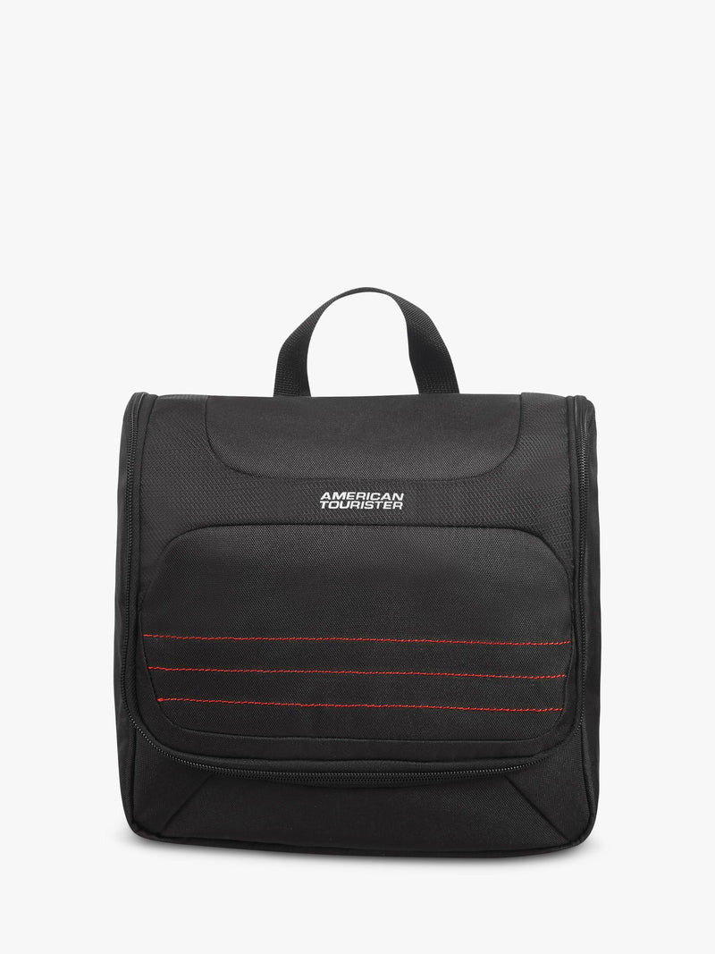 American Tourister Bombay Beach black toiletry pouch, UK version