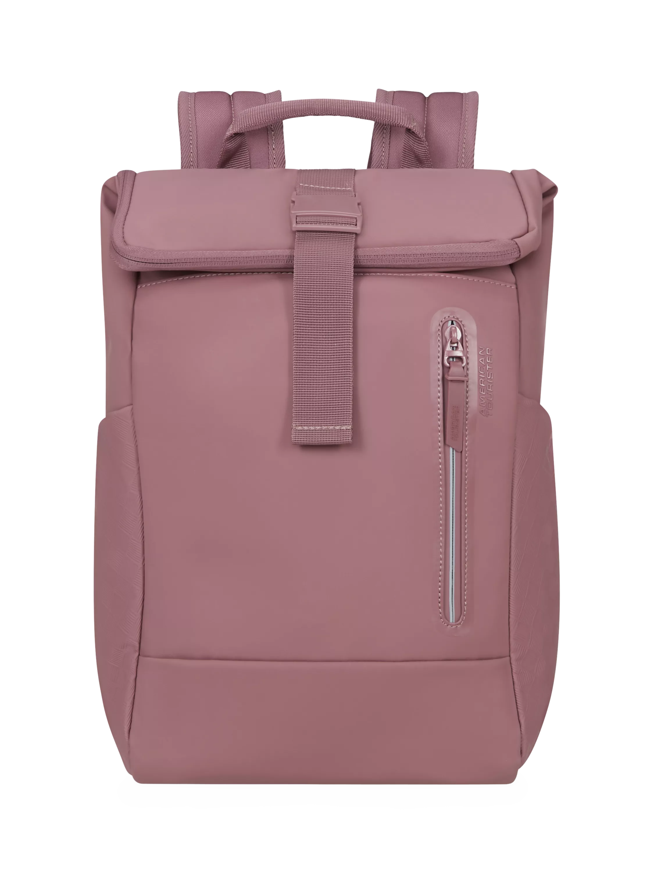 American Tourister roll top backpack mauve 22.5L, imported from the UK