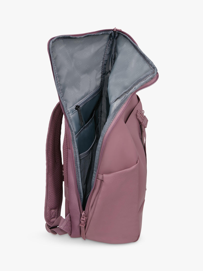 American Tourister roll top backpack mauve 22.5L, imported from the UK
