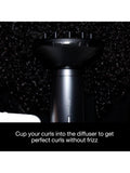 ghd curly hair diffuser black - British product