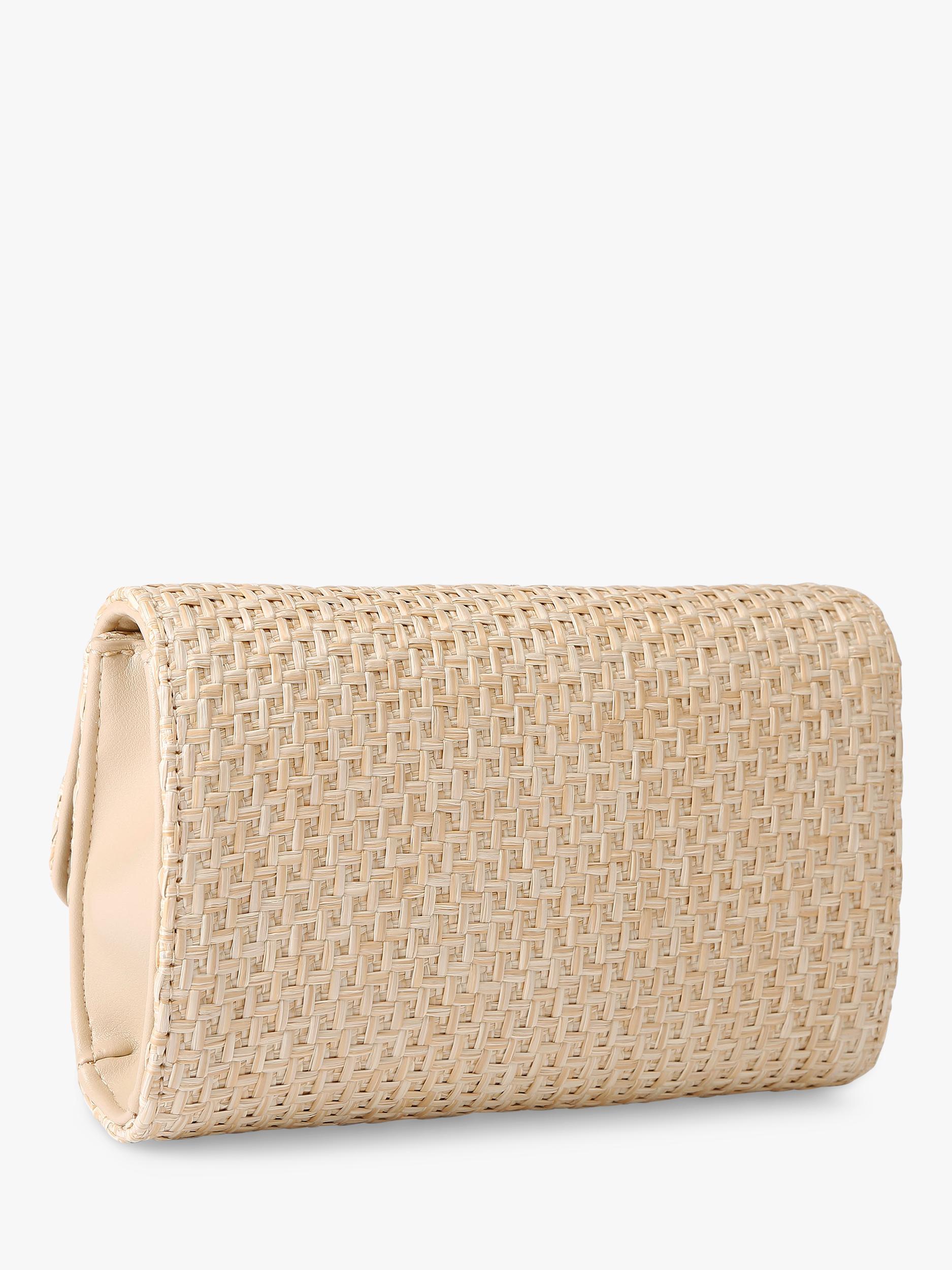 Carvela Giorgia flower clutch bag black multi - British product