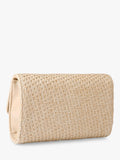 Carvela Giorgia flower clutch bag black multi - British product
