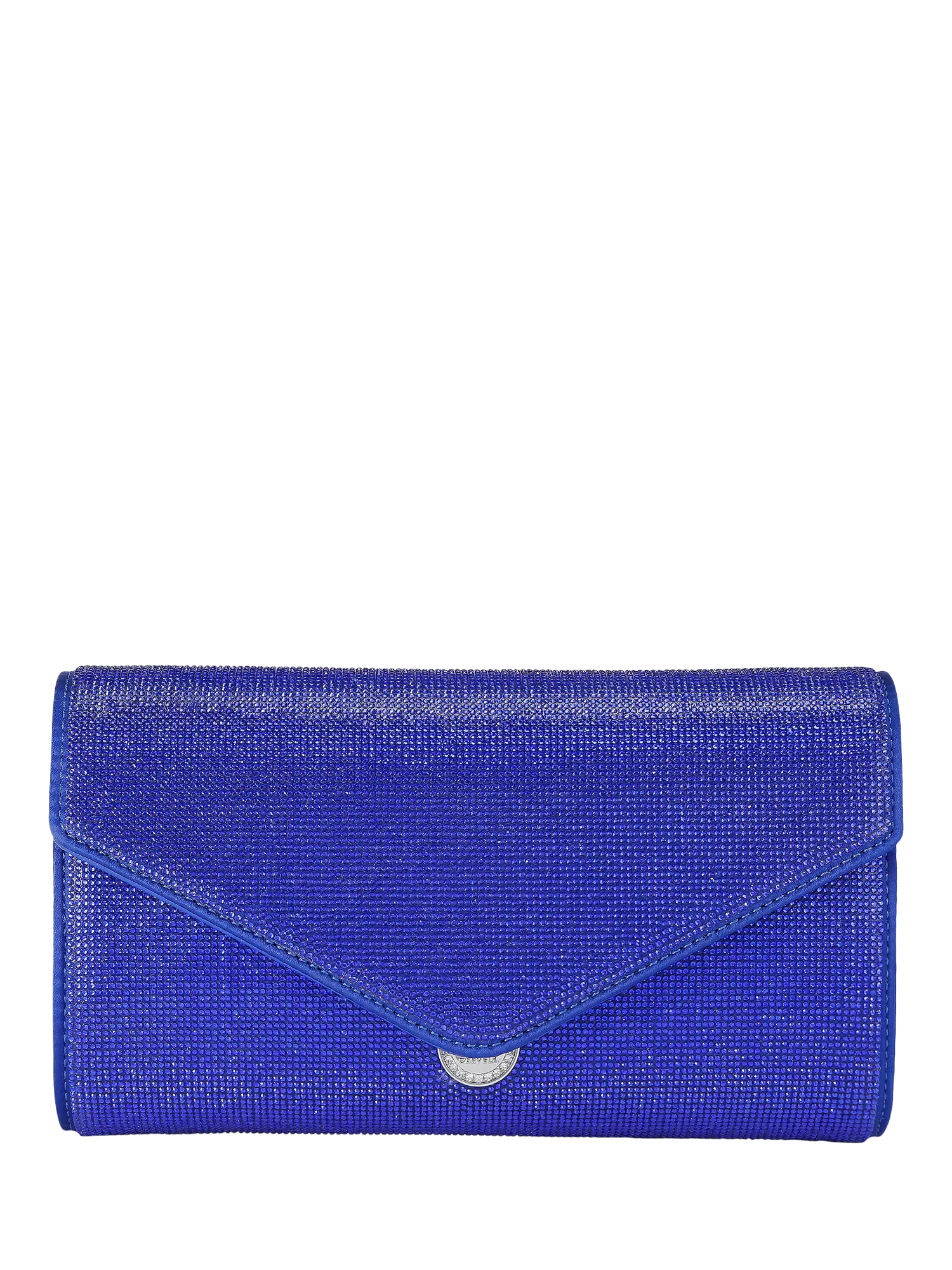 Carvela spiral envelope clutch bag with chain strap and mirror (British brand)