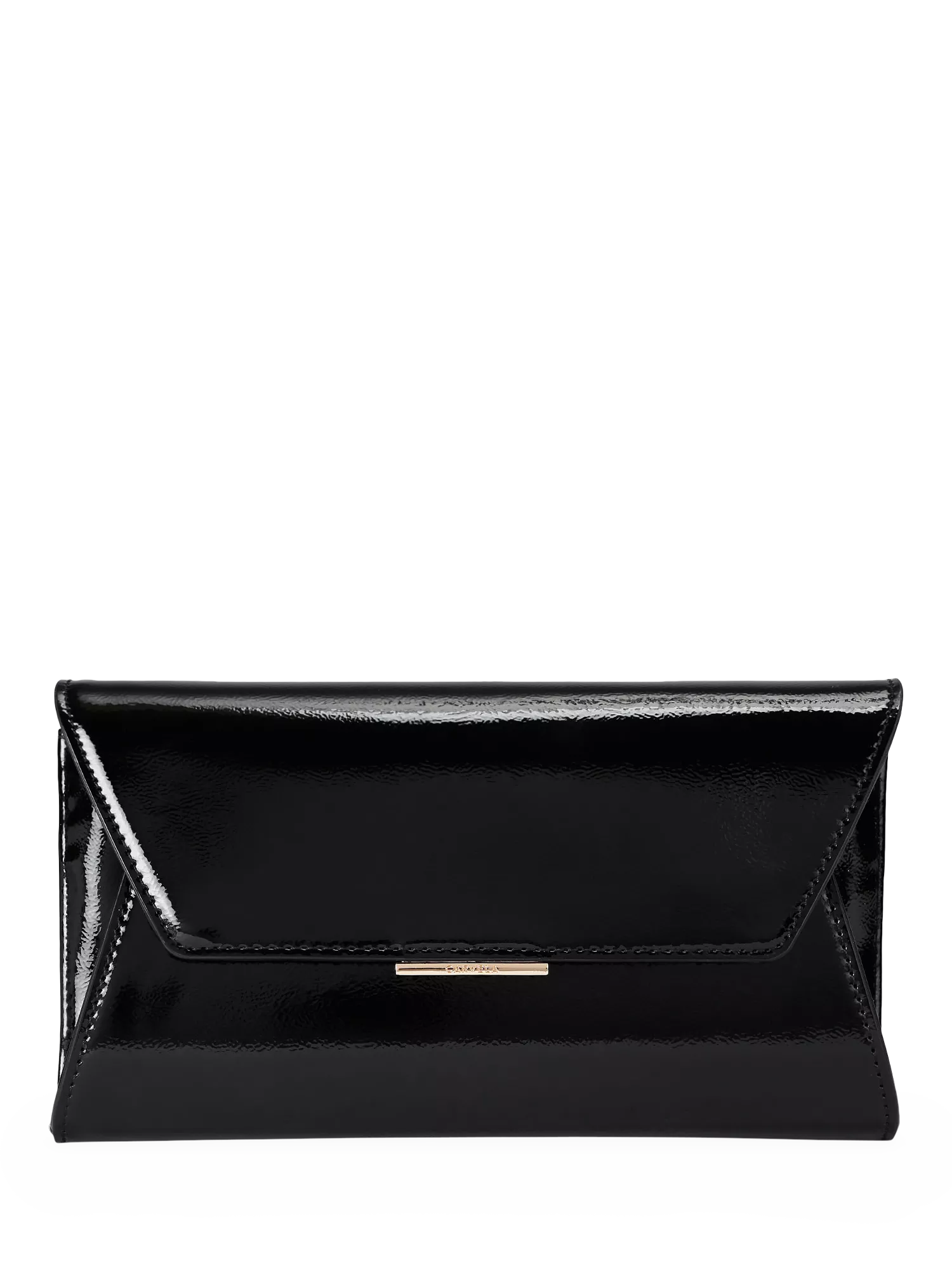 Carvela Spirit Clutch Bag, Black