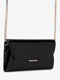 Carvela Spirit patent clutch evening bag - British product