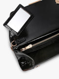Carvela Spirit patent clutch evening bag - British product