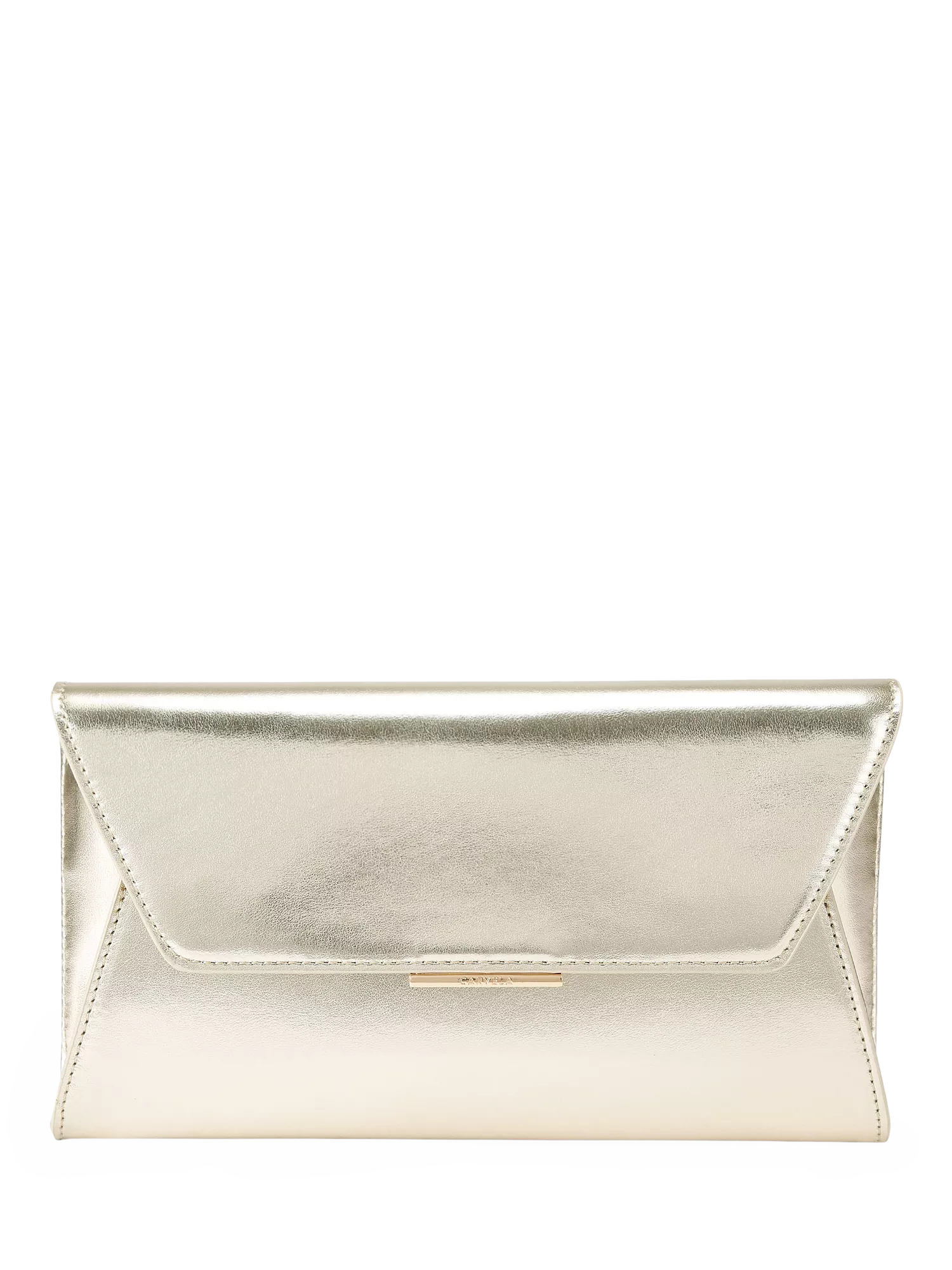 Carvela Spirit Clutch Bag, Gold
