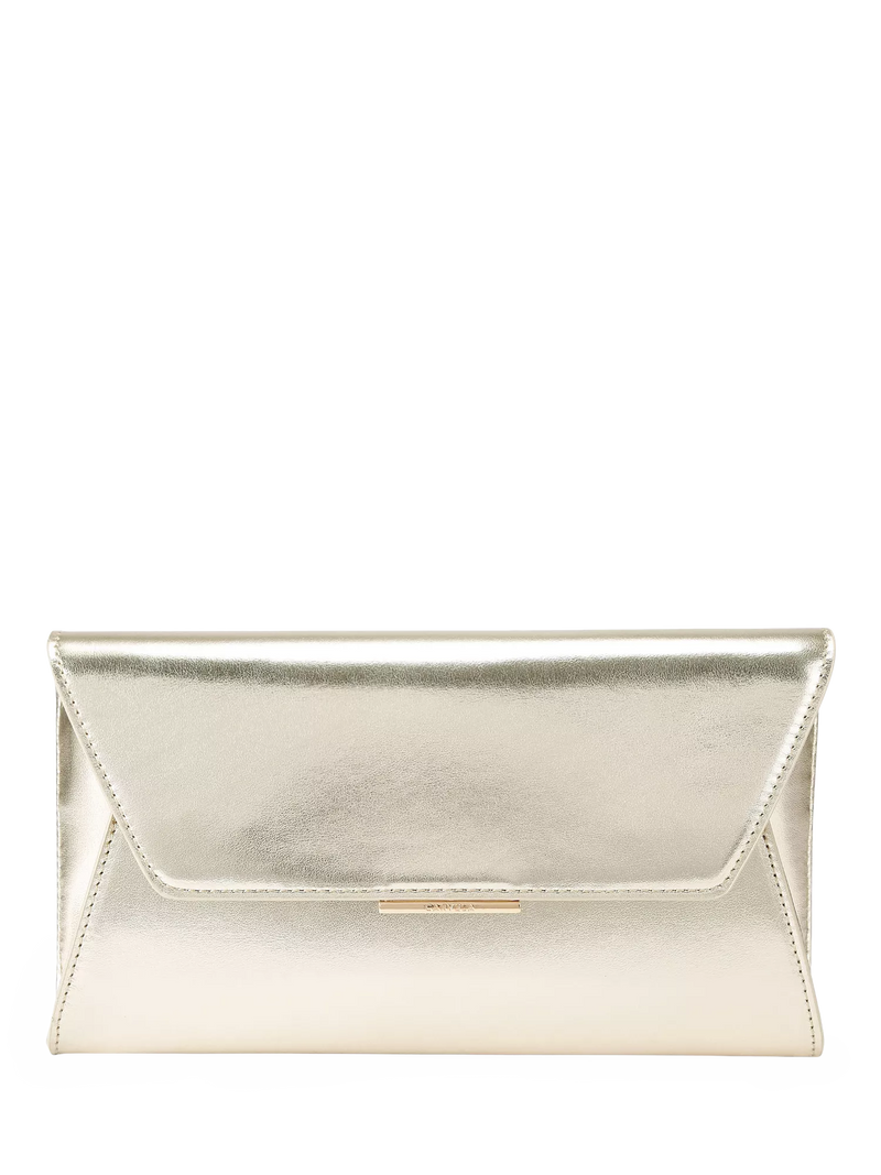 Carvela Spirit Clutch Bag, Gold