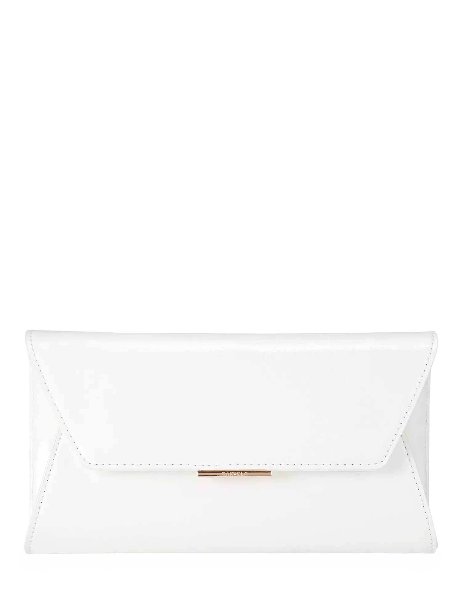Carvela Spirit Clutch Bag, White