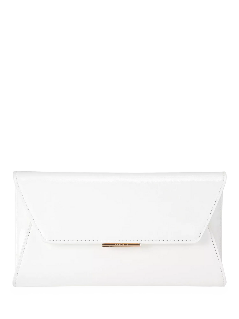 Carvela Spirit Clutch Bag, White