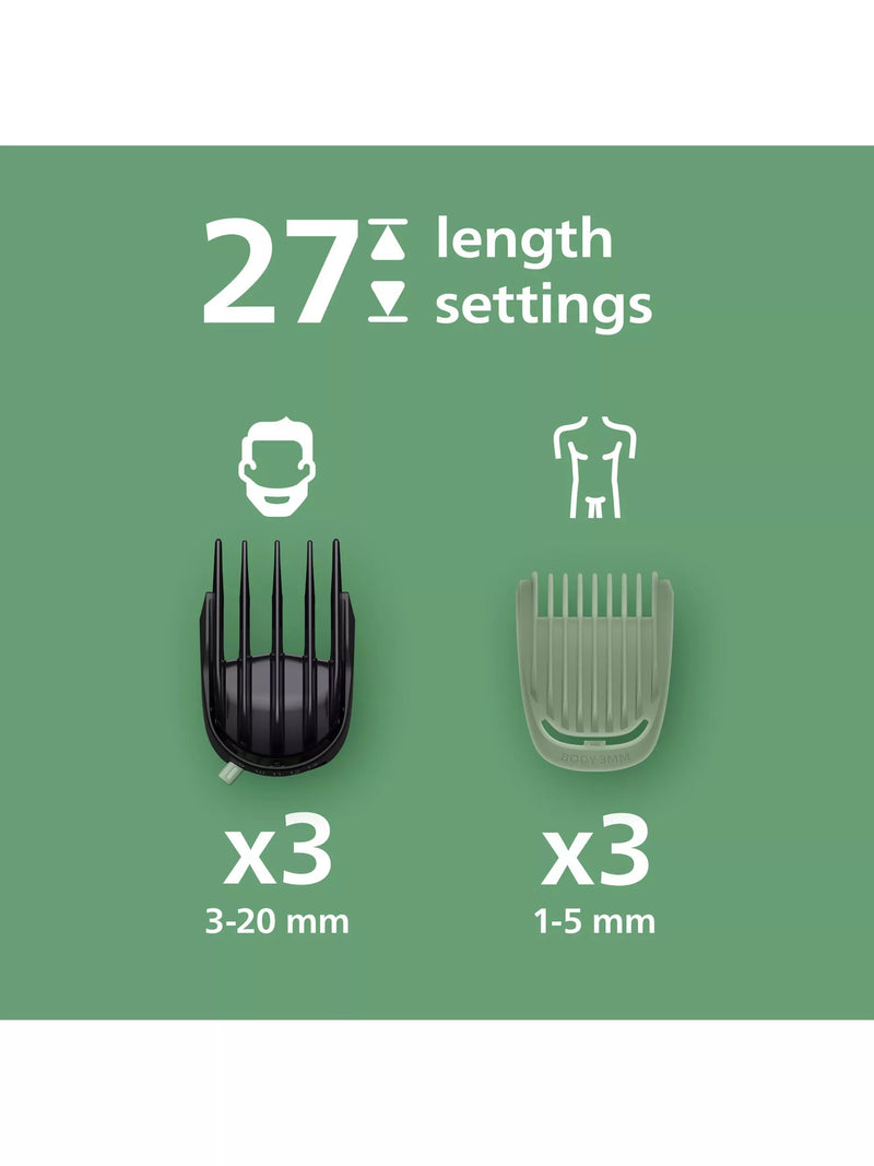 Philips 9000 Multigroom 15-in-1 trimmer in grey, UK version