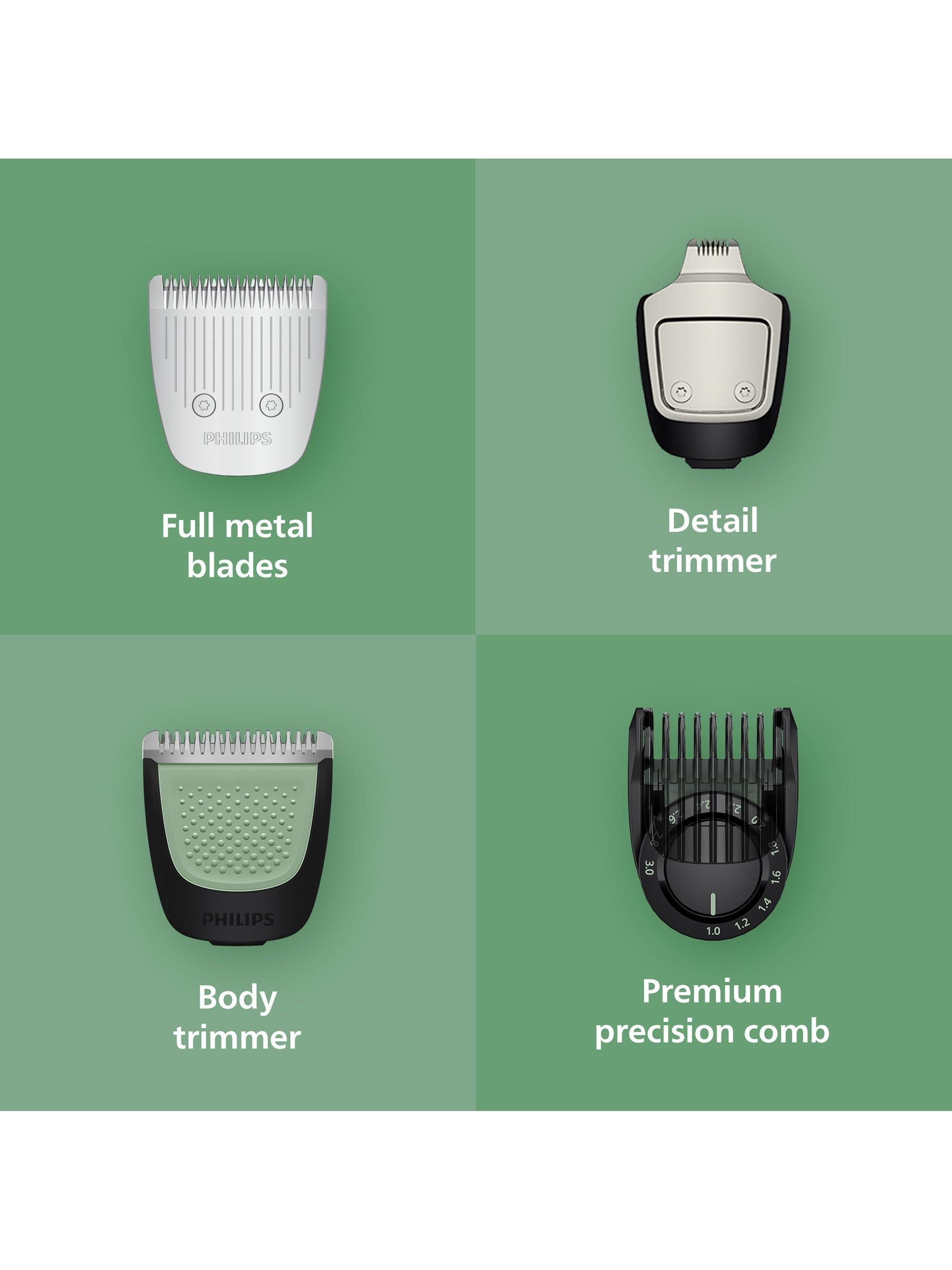 Philips 9000 Multigroom 15-in-1 trimmer in grey, UK version
