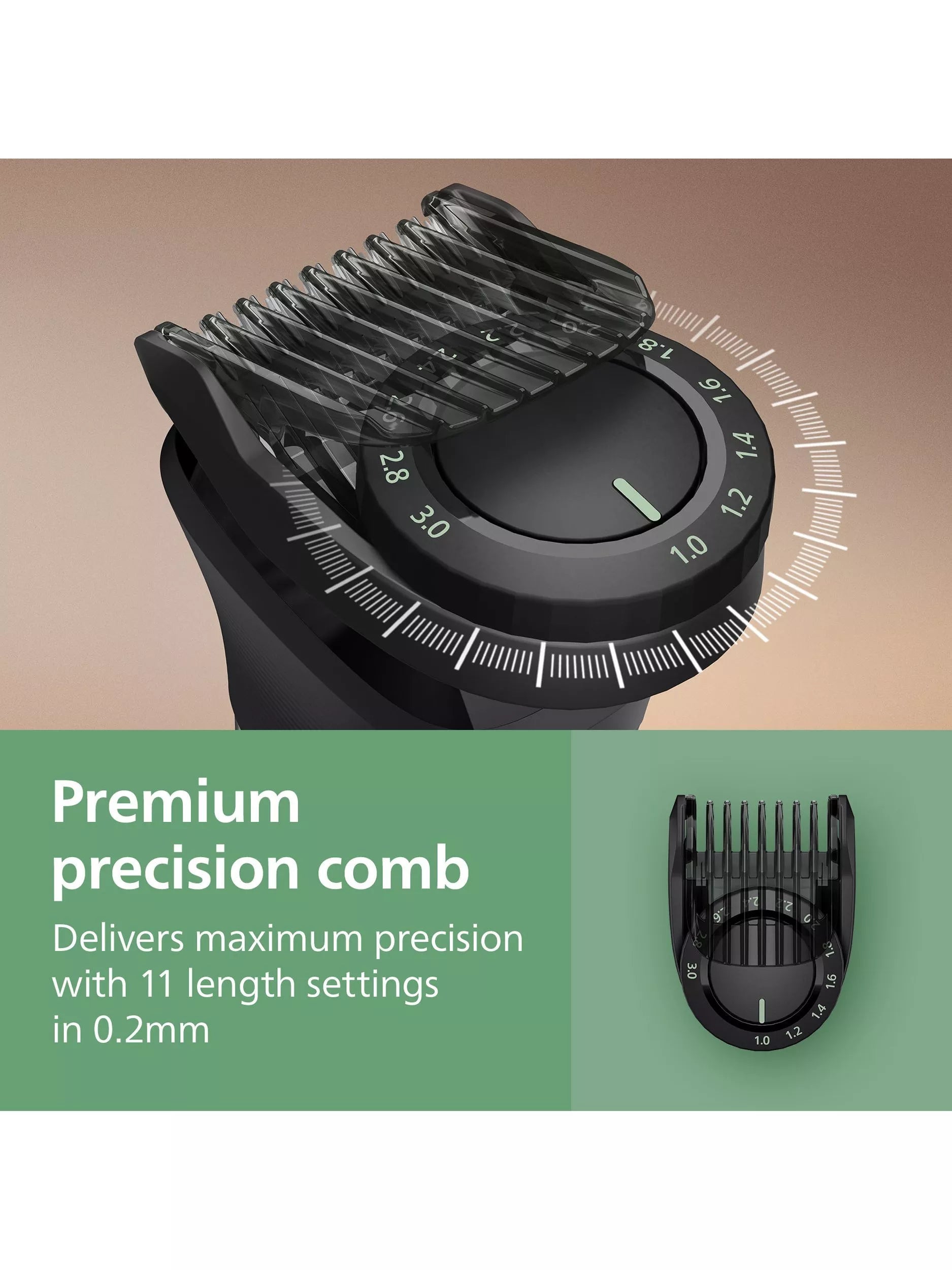 Philips 9000 Multigroom 15-in-1 trimmer in grey, UK version