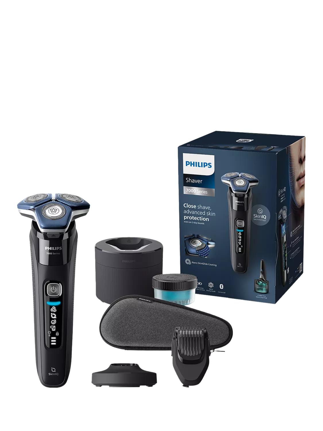 Philips electric shaver 7000 Series black - British product