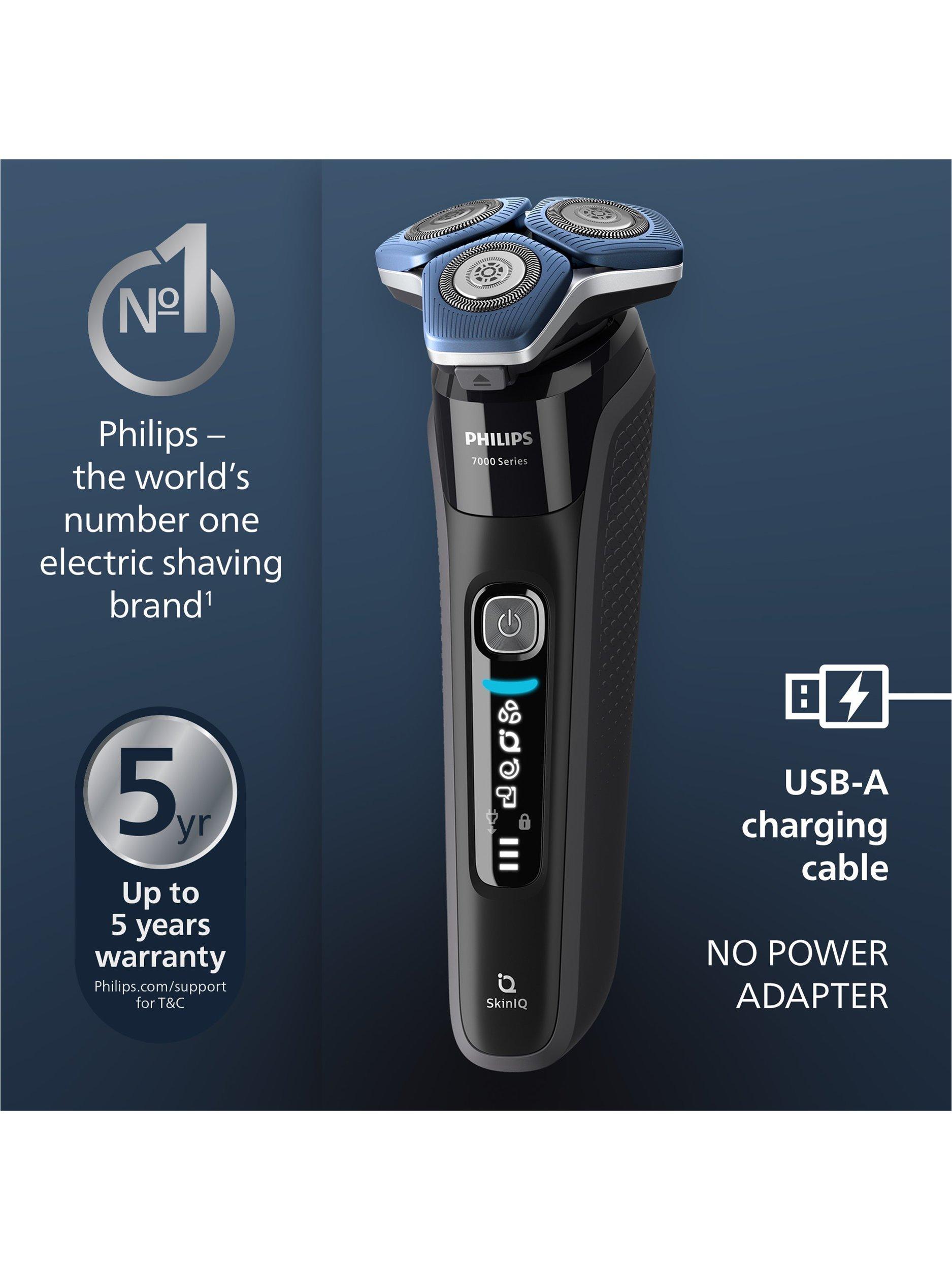 Philips electric shaver 7000 Series black - British product