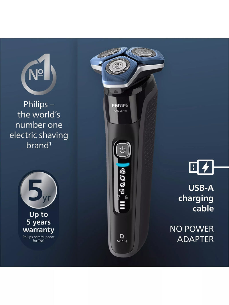 Philips electric shaver 7000 Series black - British product