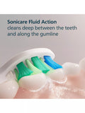 Philips Sonicare InterCare toothbrush heads 4 pack white, imported from the UK