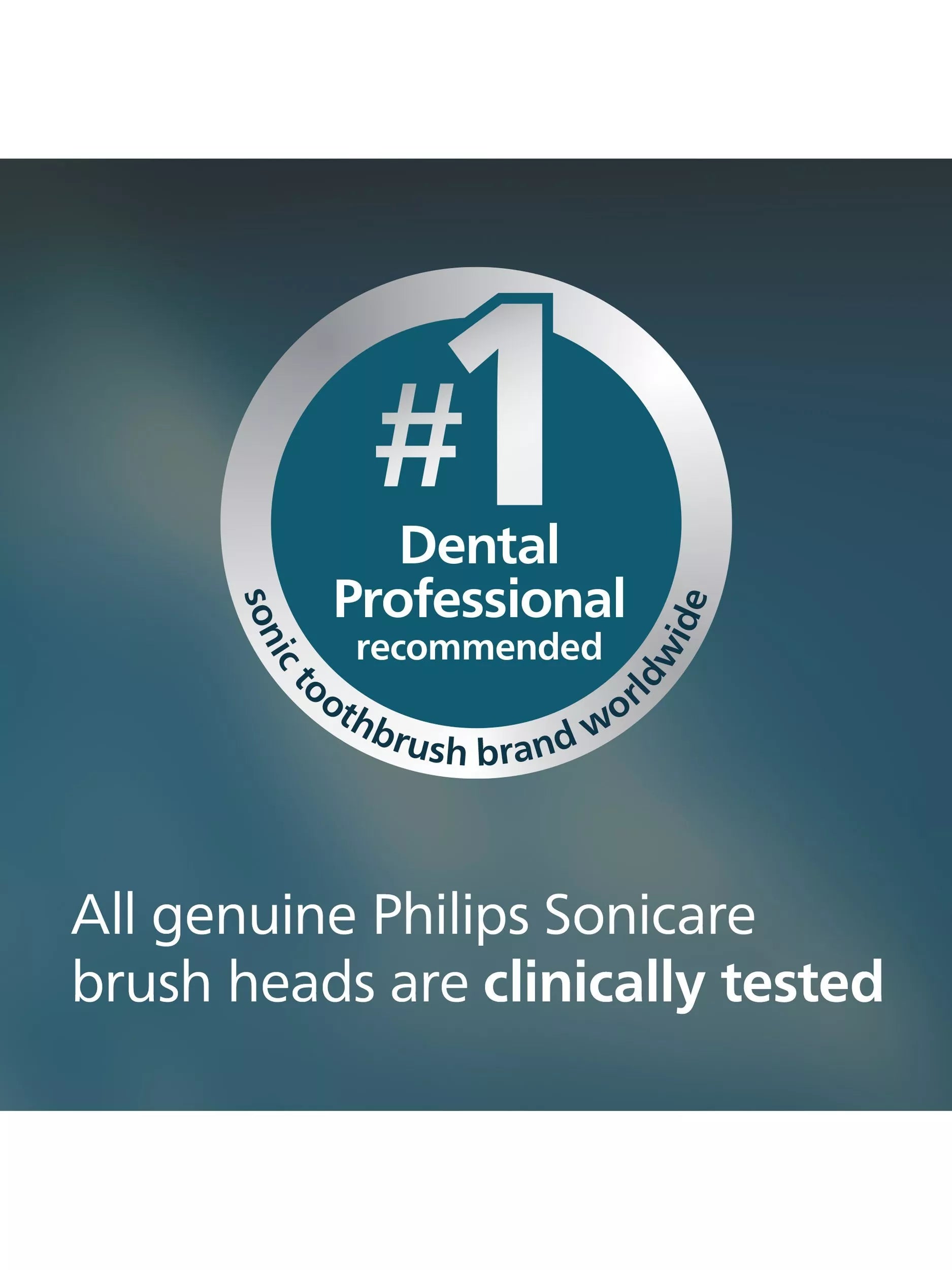 Philips Sonicare InterCare toothbrush heads 4 pack white, imported from the UK