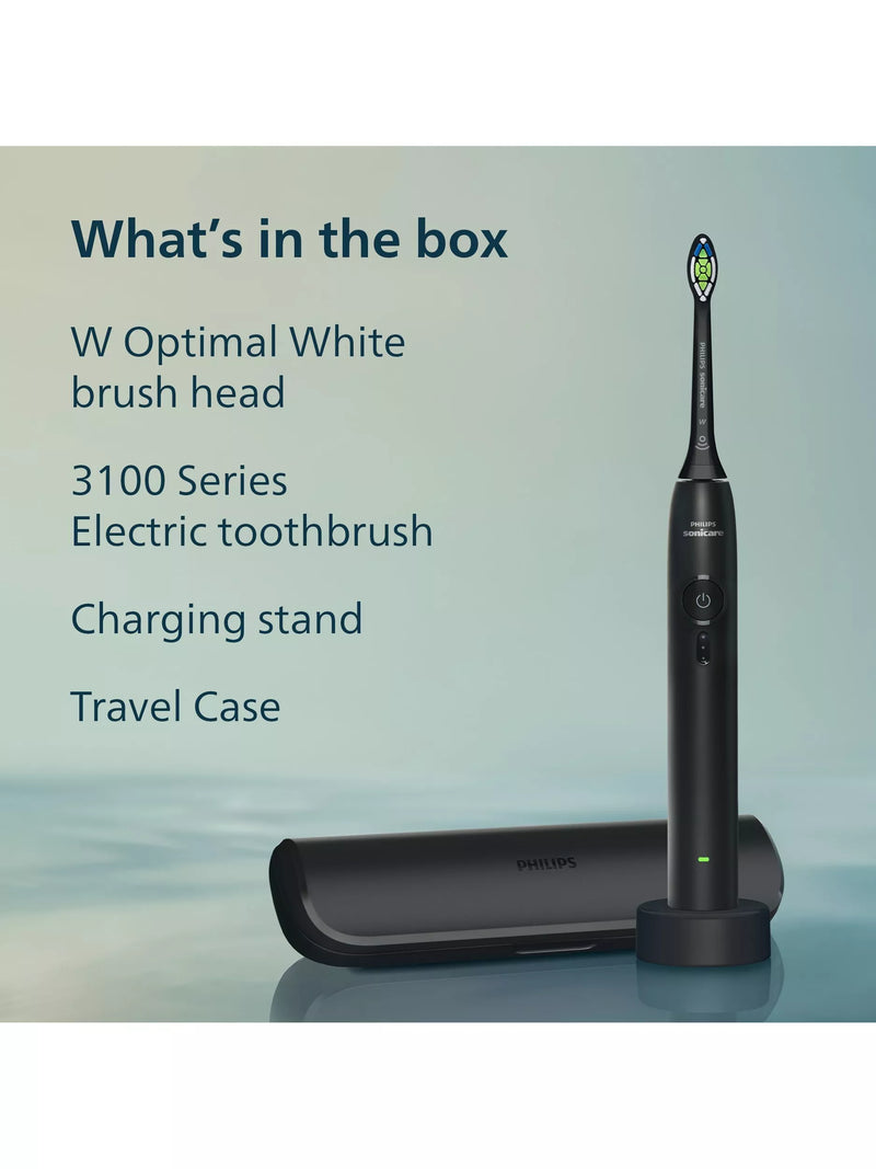 Philips Sonicare 3100 electric toothbrush black, UK version