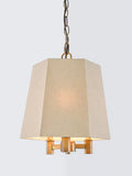 John Lewis Winchester hexagon ceiling light oatmeal, imported from the UK