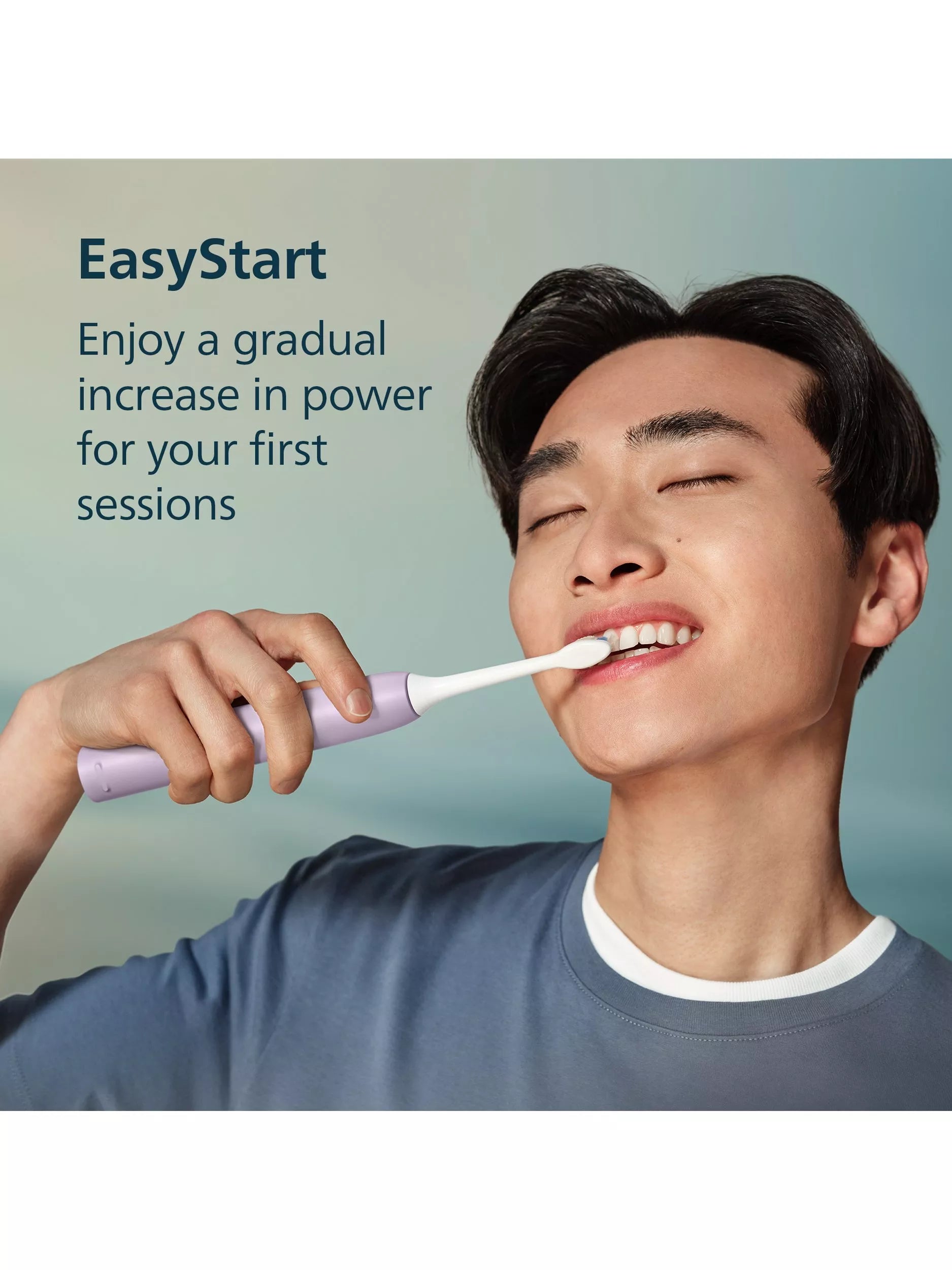 Philips Sonicare 3100 electric toothbrush lilac, imported from the UK