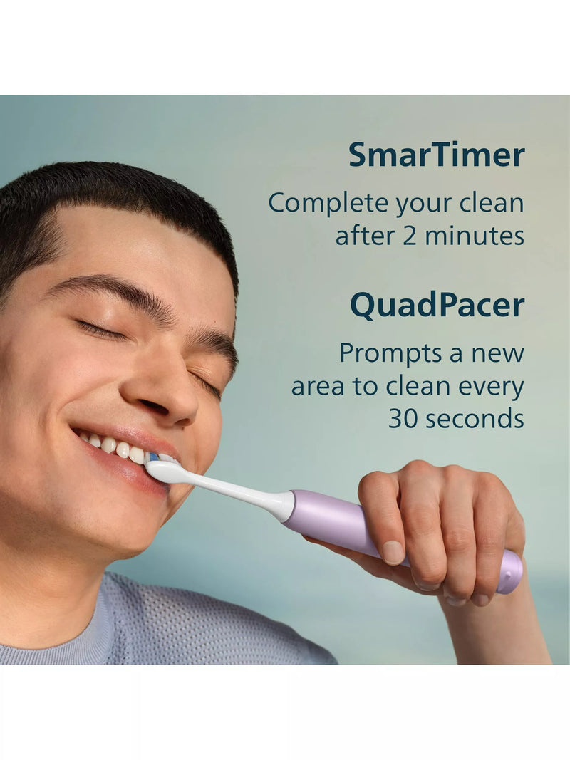 Philips Sonicare 3100 electric toothbrush lilac, imported from the UK