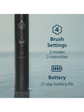 Philips Sonicare 4100 electric toothbrush black, imported from the UK