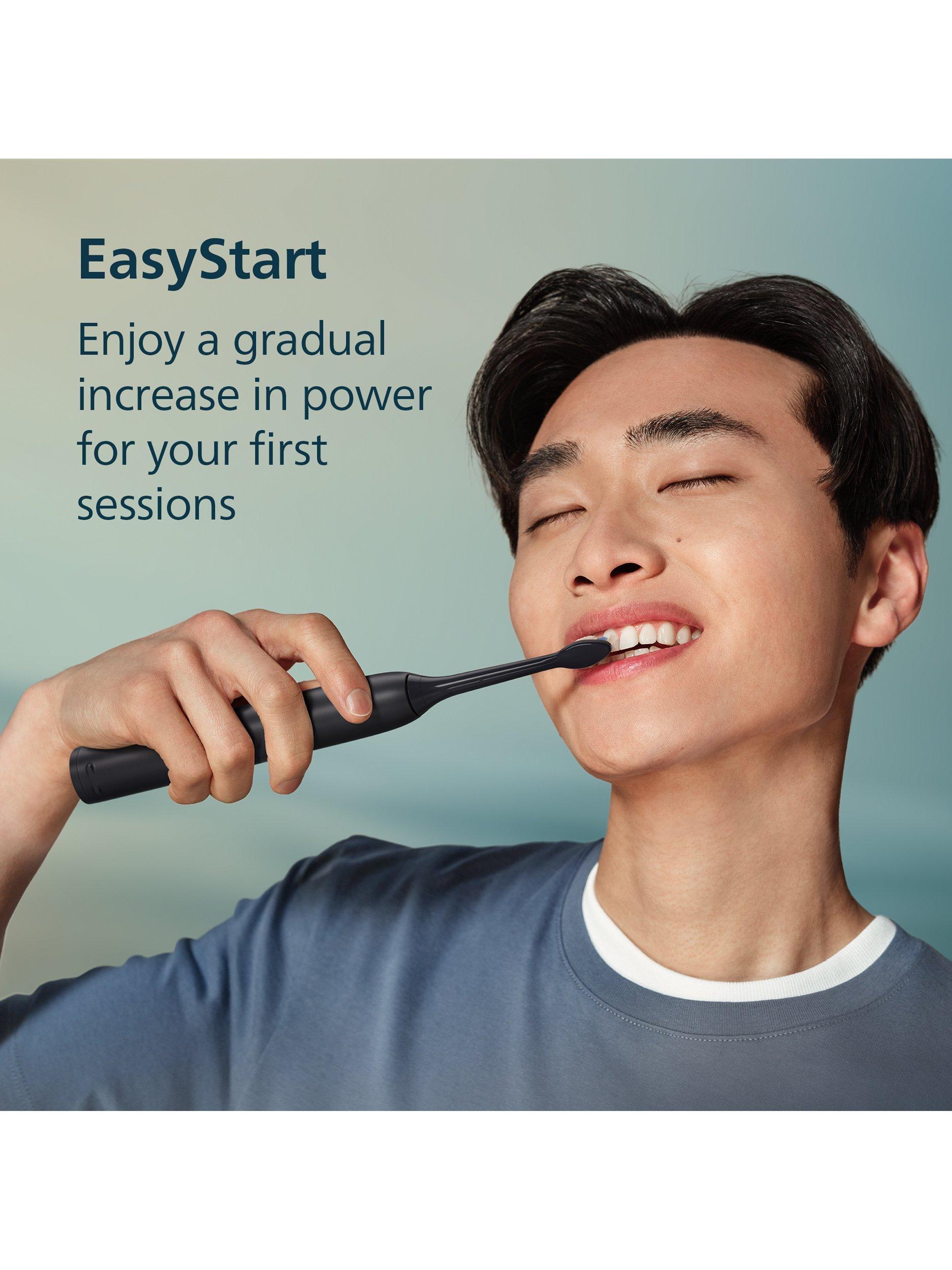 Philips Sonicare 4100 electric toothbrush black, imported from the UK