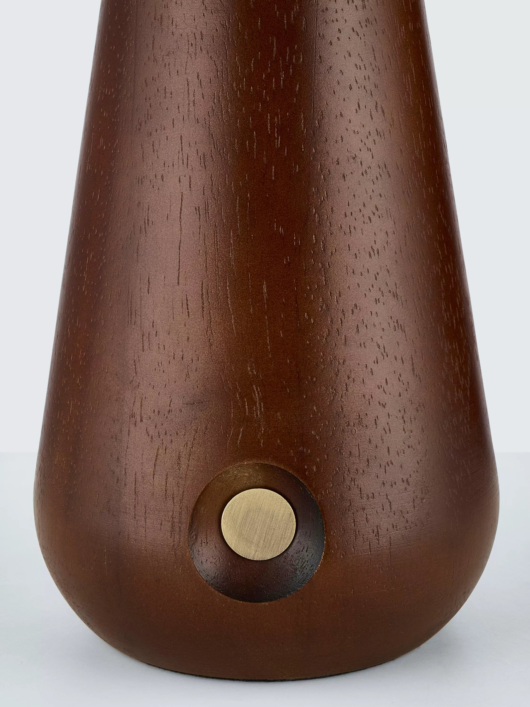 John Lewis Semla touch table lamp walnut wood effect (British brand)