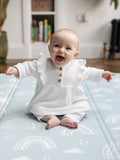 FOLDiMATS Rainbow Confetti reversible playmat, imported from the UK