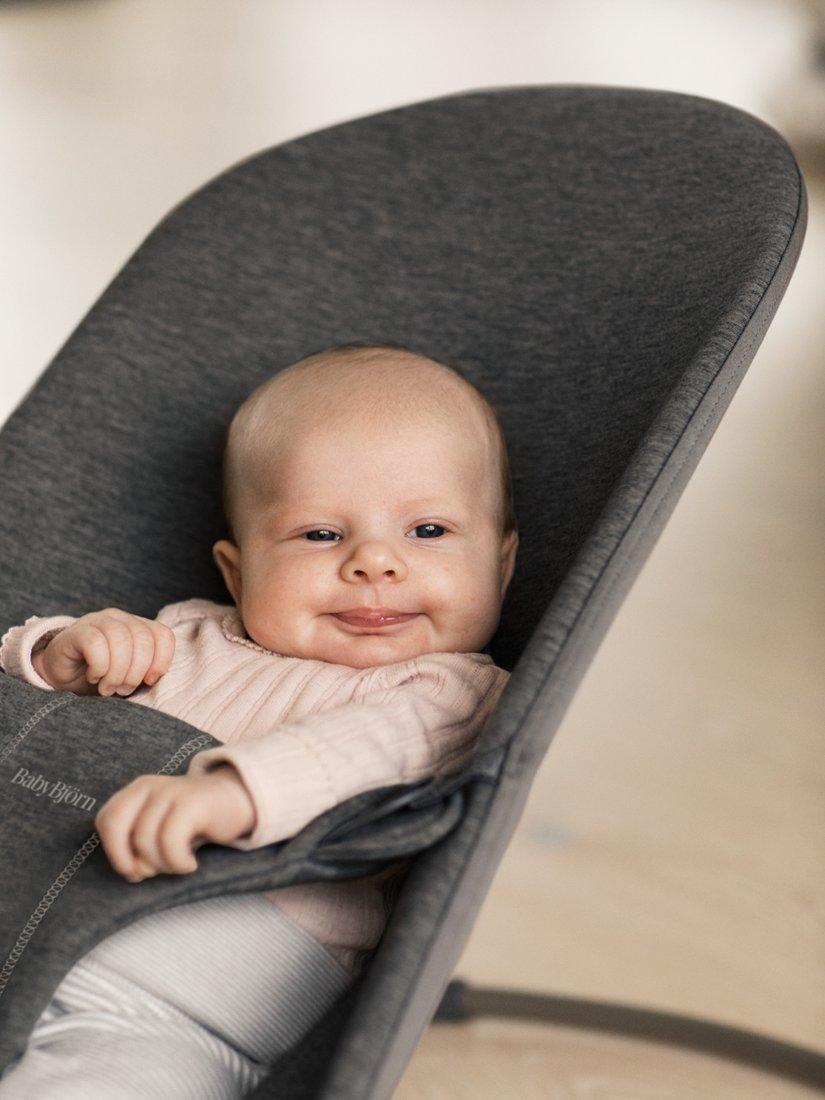 BabyBjörn baby bouncer charcoal grey, UK version