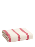 Christy ultra light striped beach towel 63x35cm (British brand)