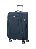 American Tourister Wanderlite Expandable 8-Wheel Medium Spinner Suitcase 73L Dark Khaki