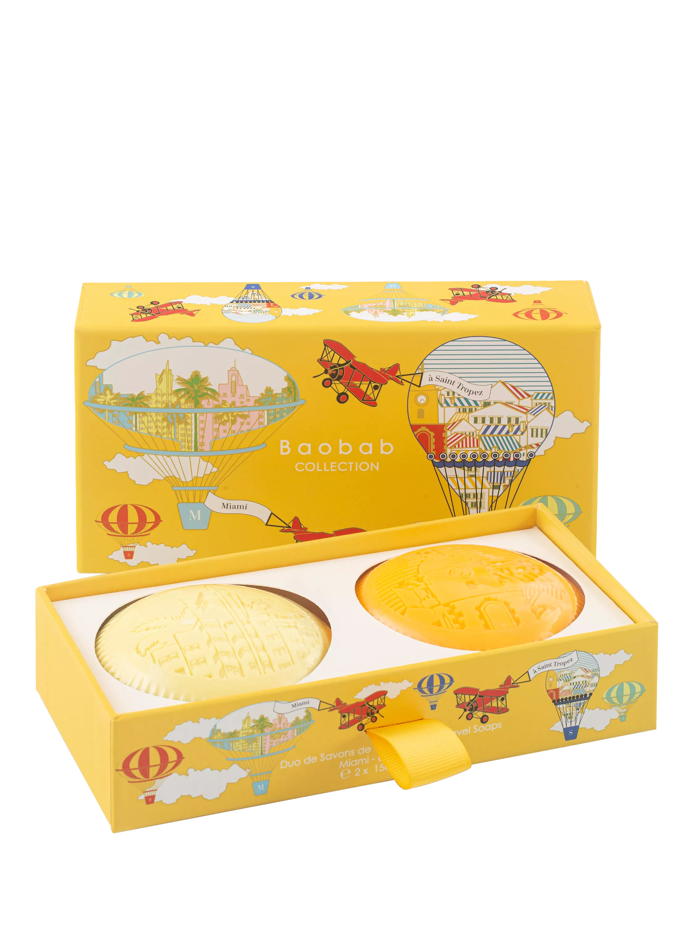 Baobab Collection Miami Saint Tropez soap gift set (British brand)