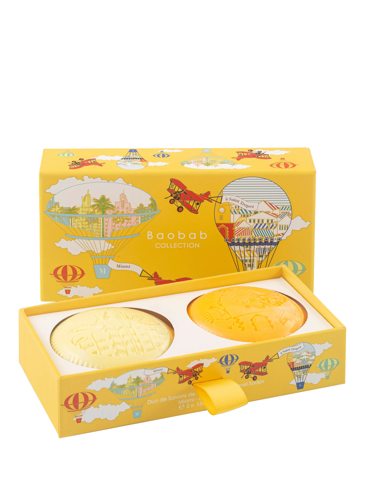 Baobab Collection Miami Saint Tropez soap gift set (British brand)