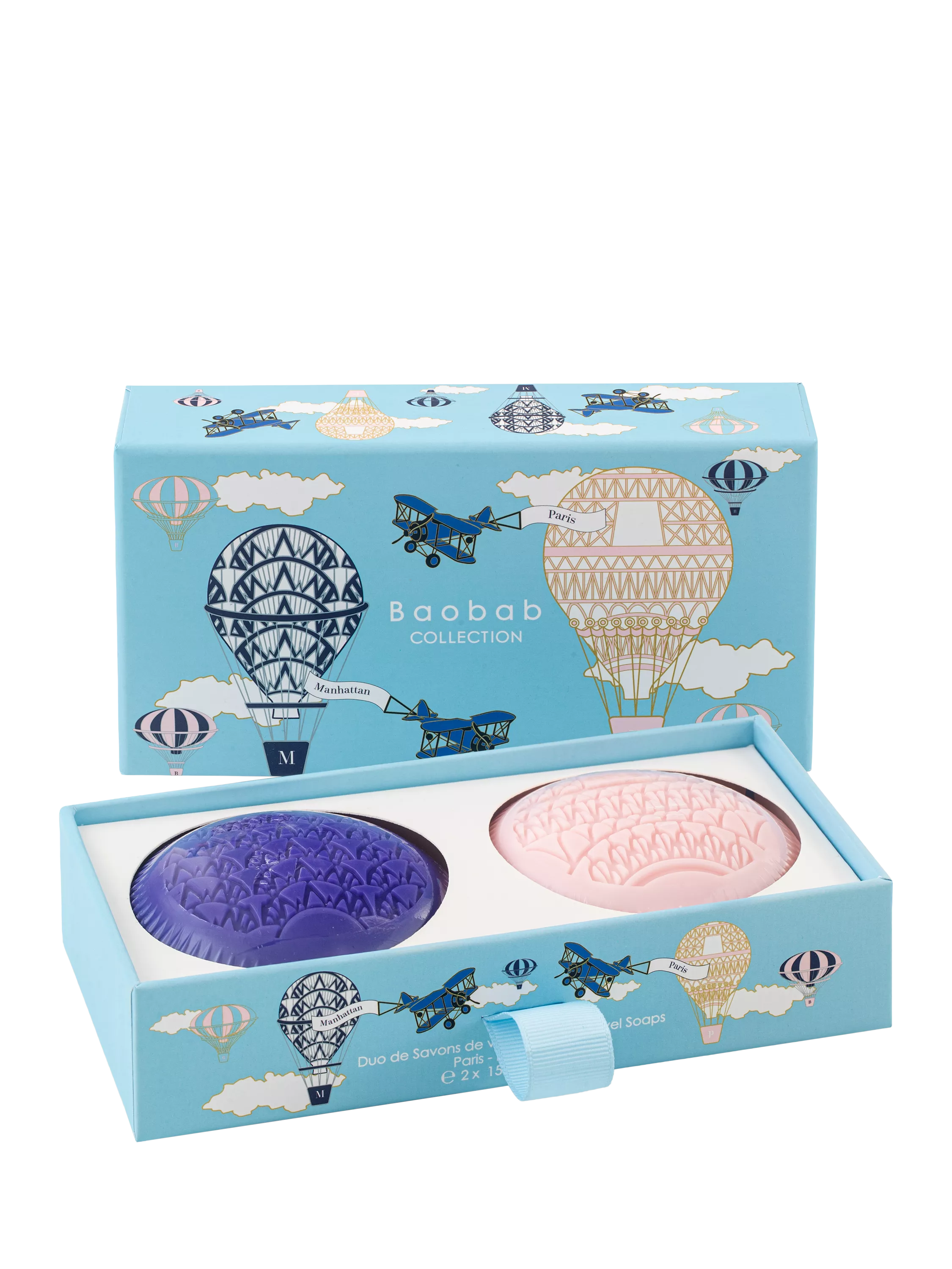 Baobab Collection Manhattan & Paris Soap Gift Set