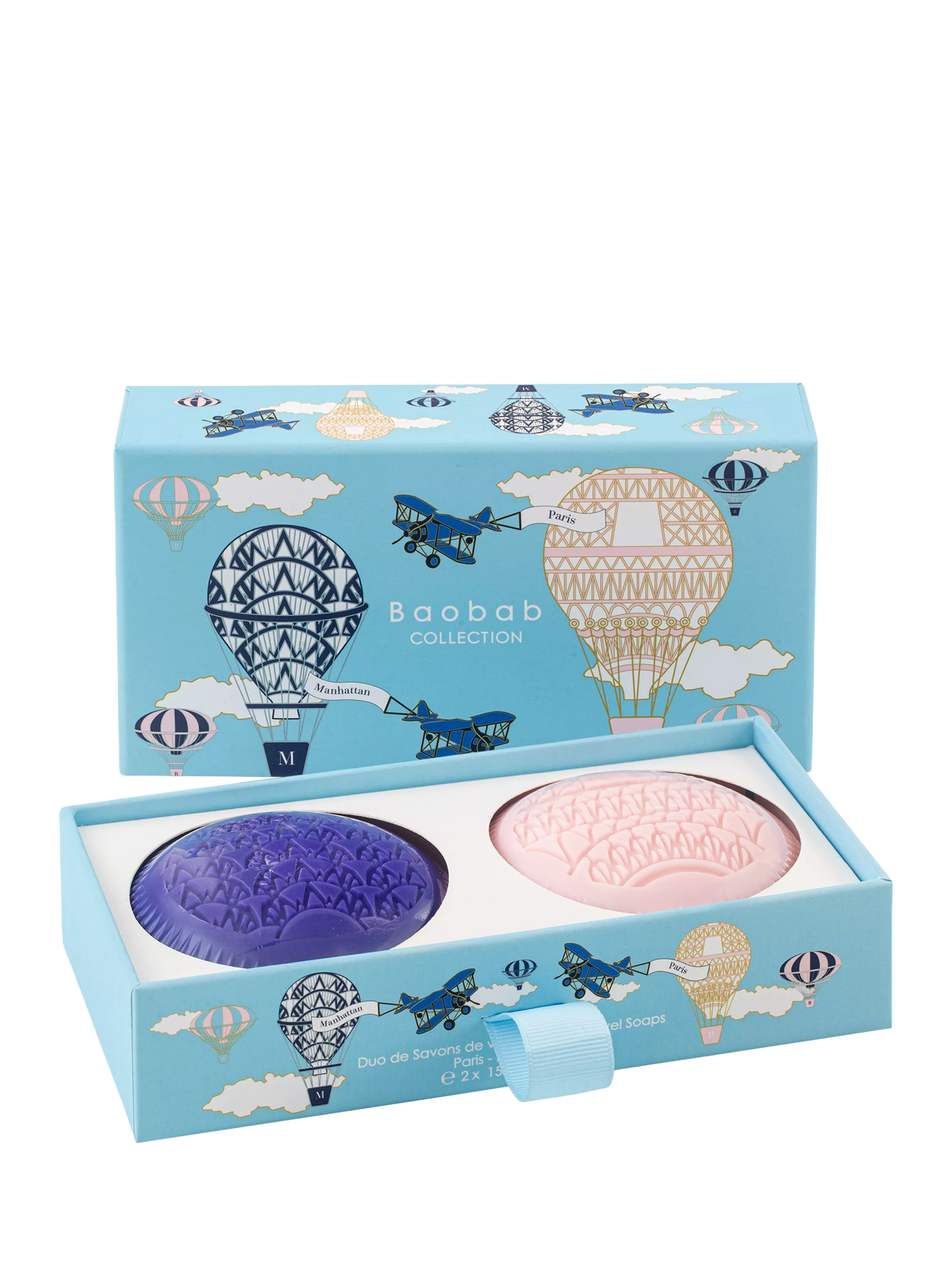 Baobab Collection Manhattan & Paris Soap Gift Set