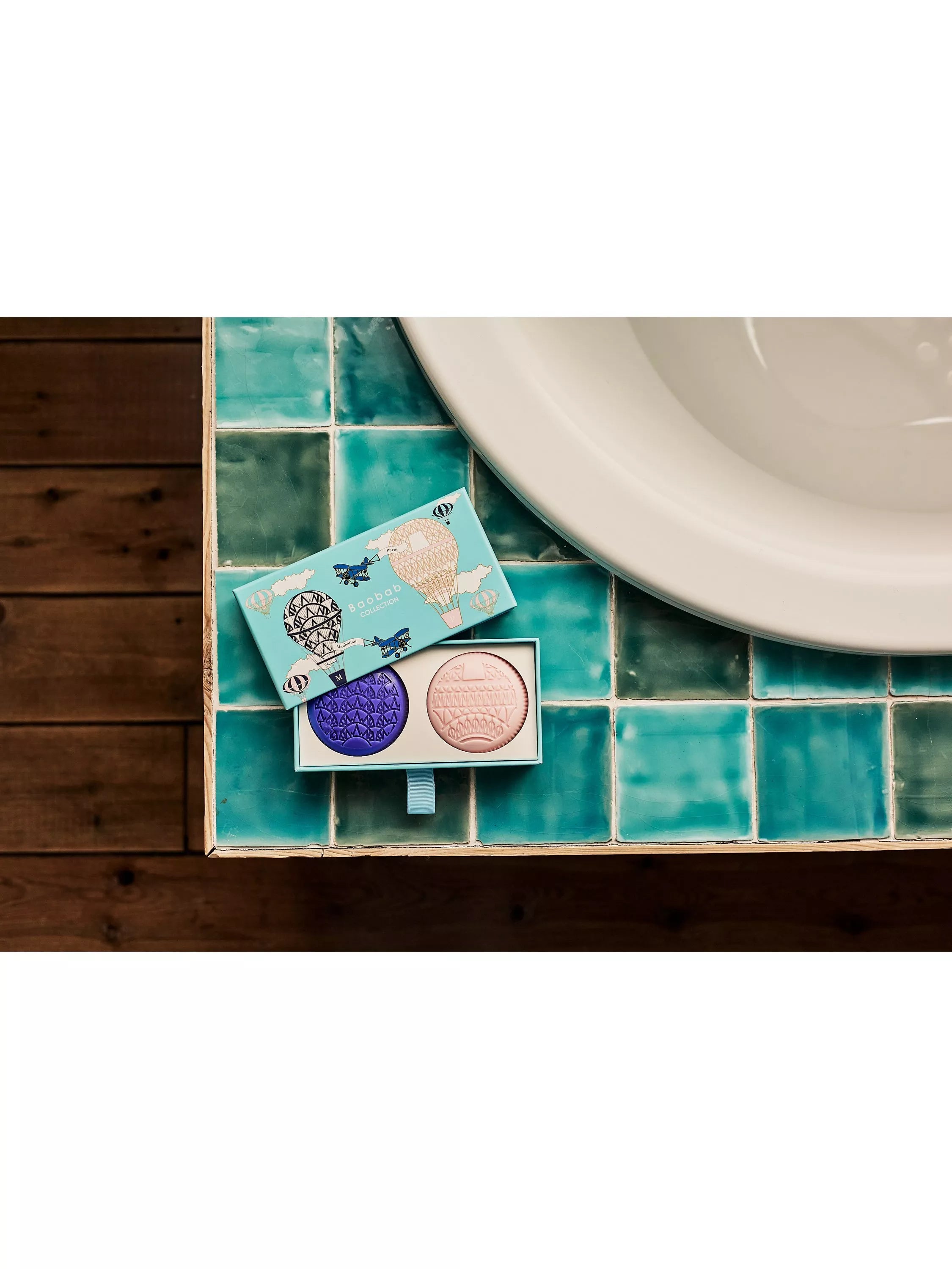 Baobab Collection soap gift set Manhattan Paris 300g, UK version