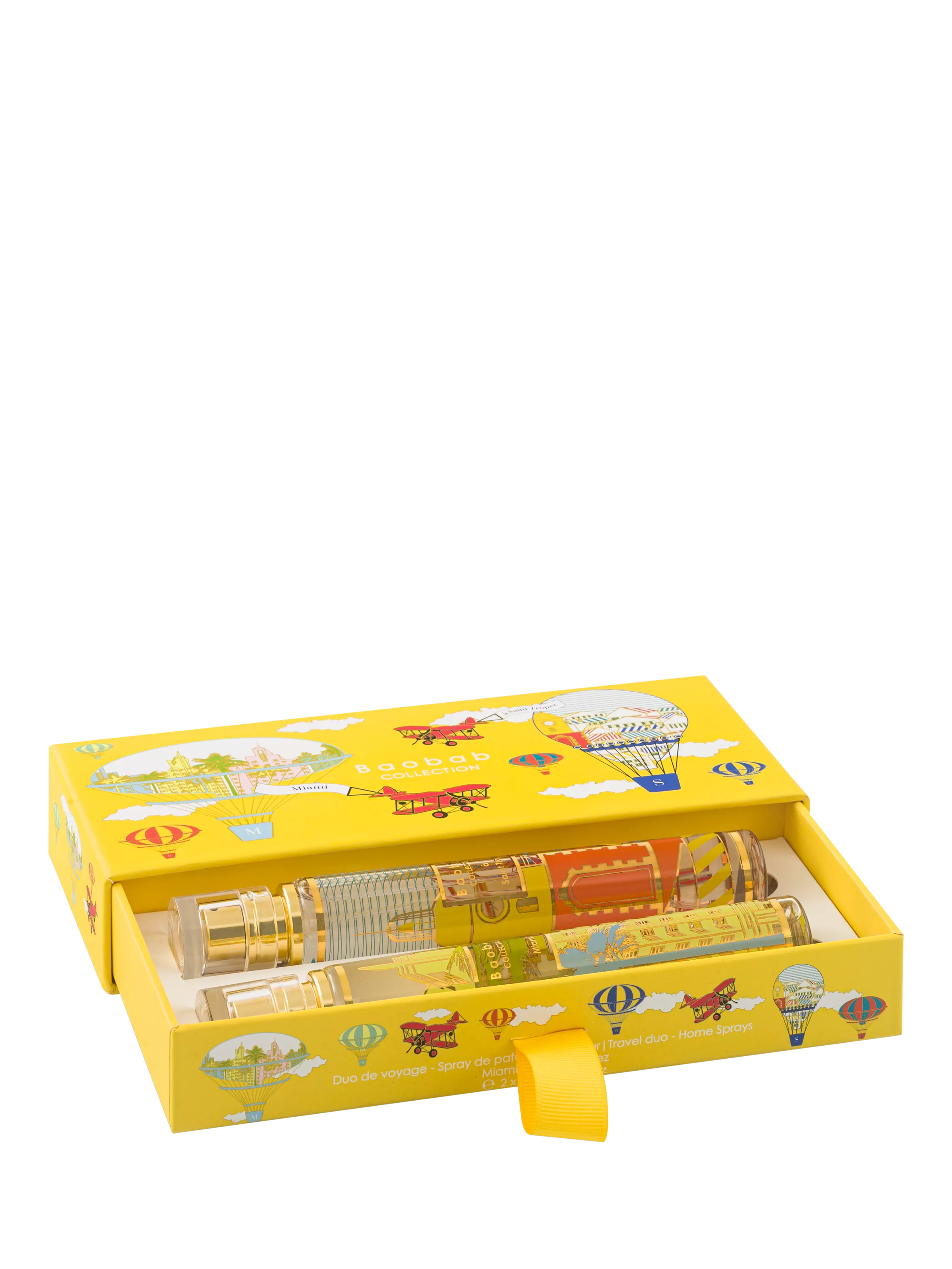 Baobab Collection Miami Saint-Tropez room spray gift set - British product