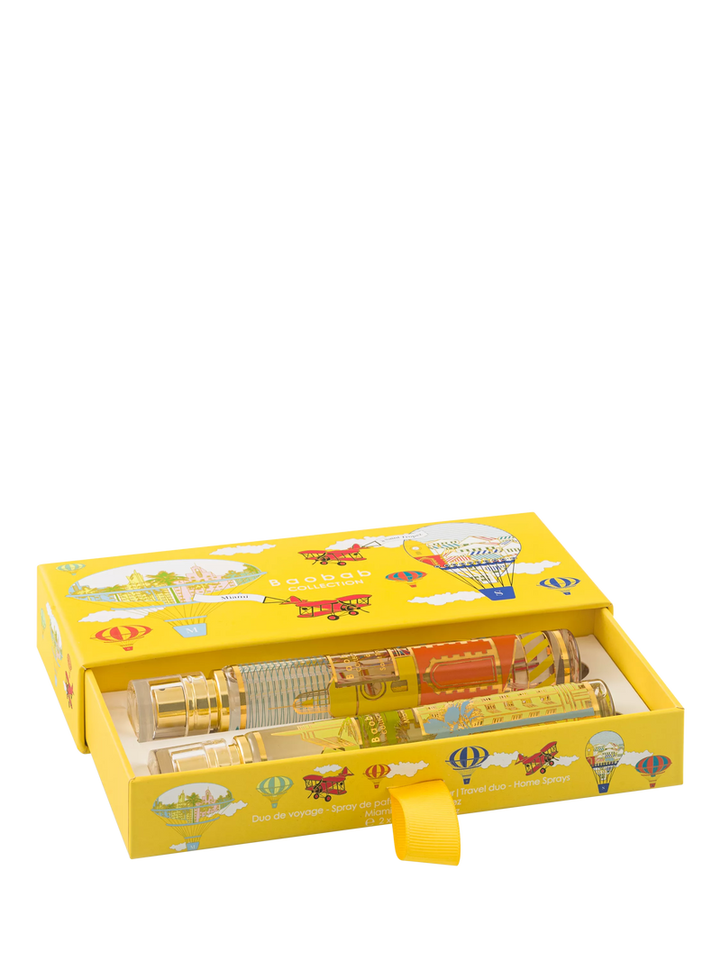 Baobab Collection Miami Saint-Tropez room spray gift set - British product