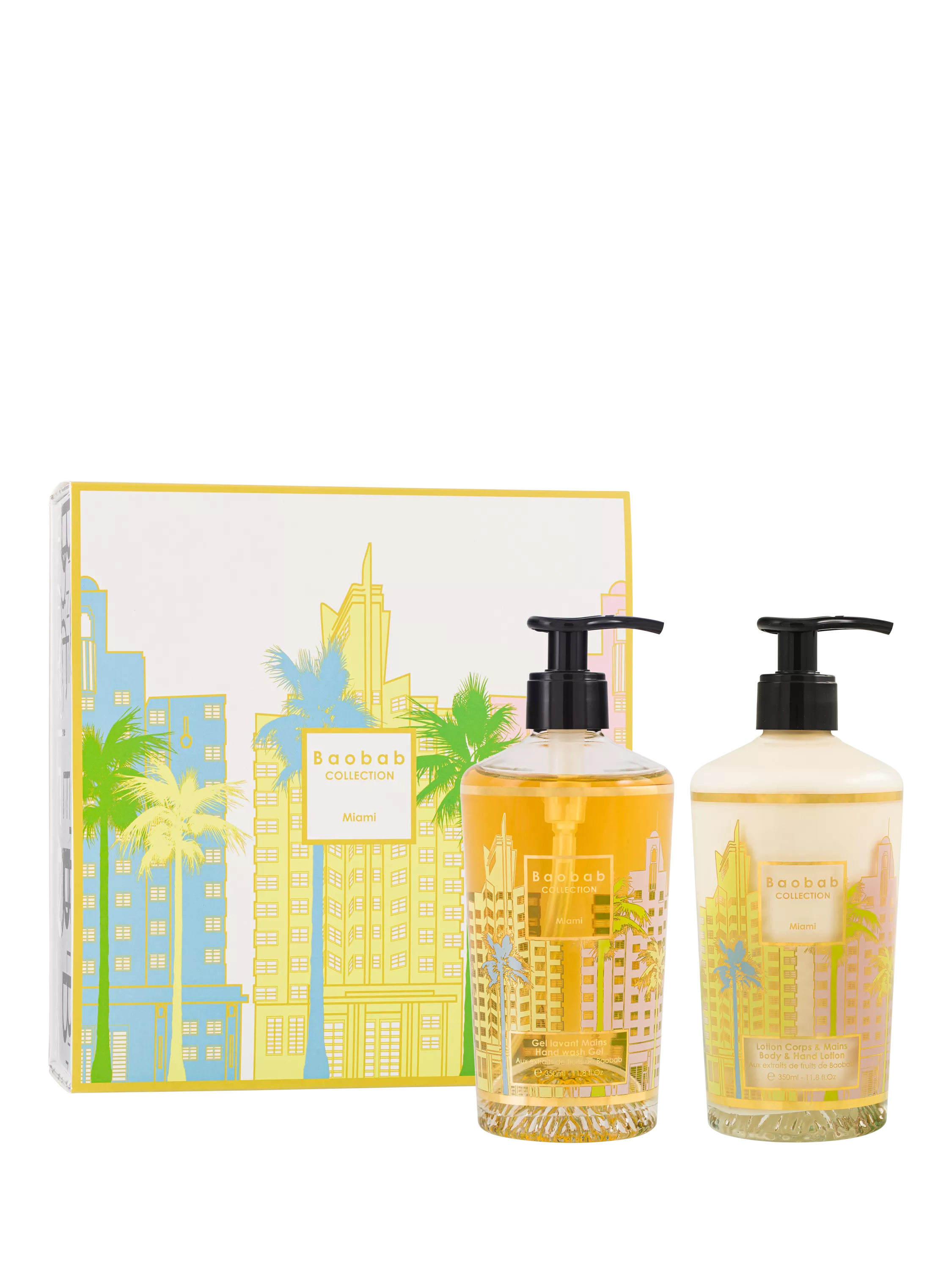 Baobab Collection Miami body care gift set, UK version