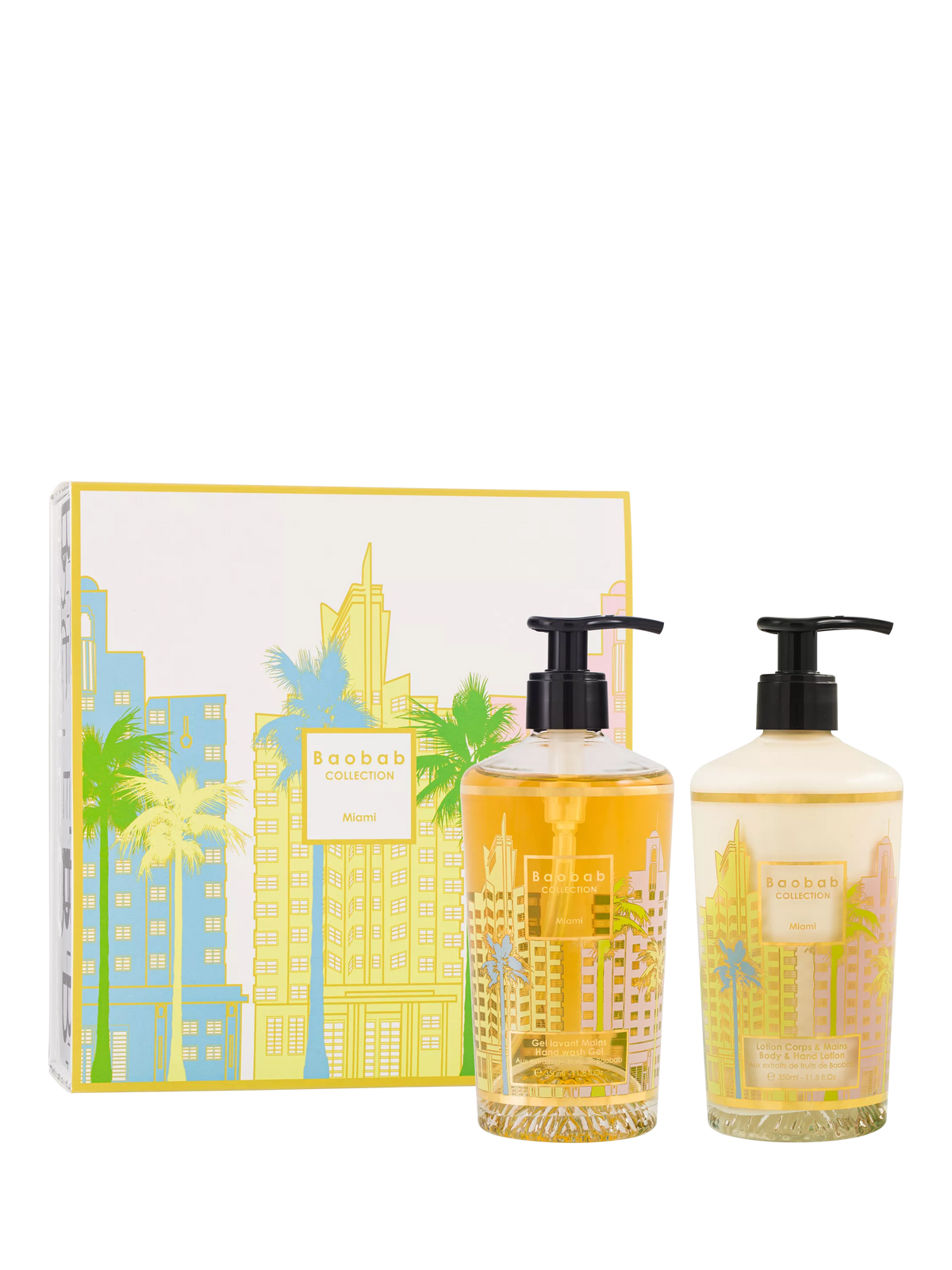 Baobab Collection Miami body care gift set, UK version