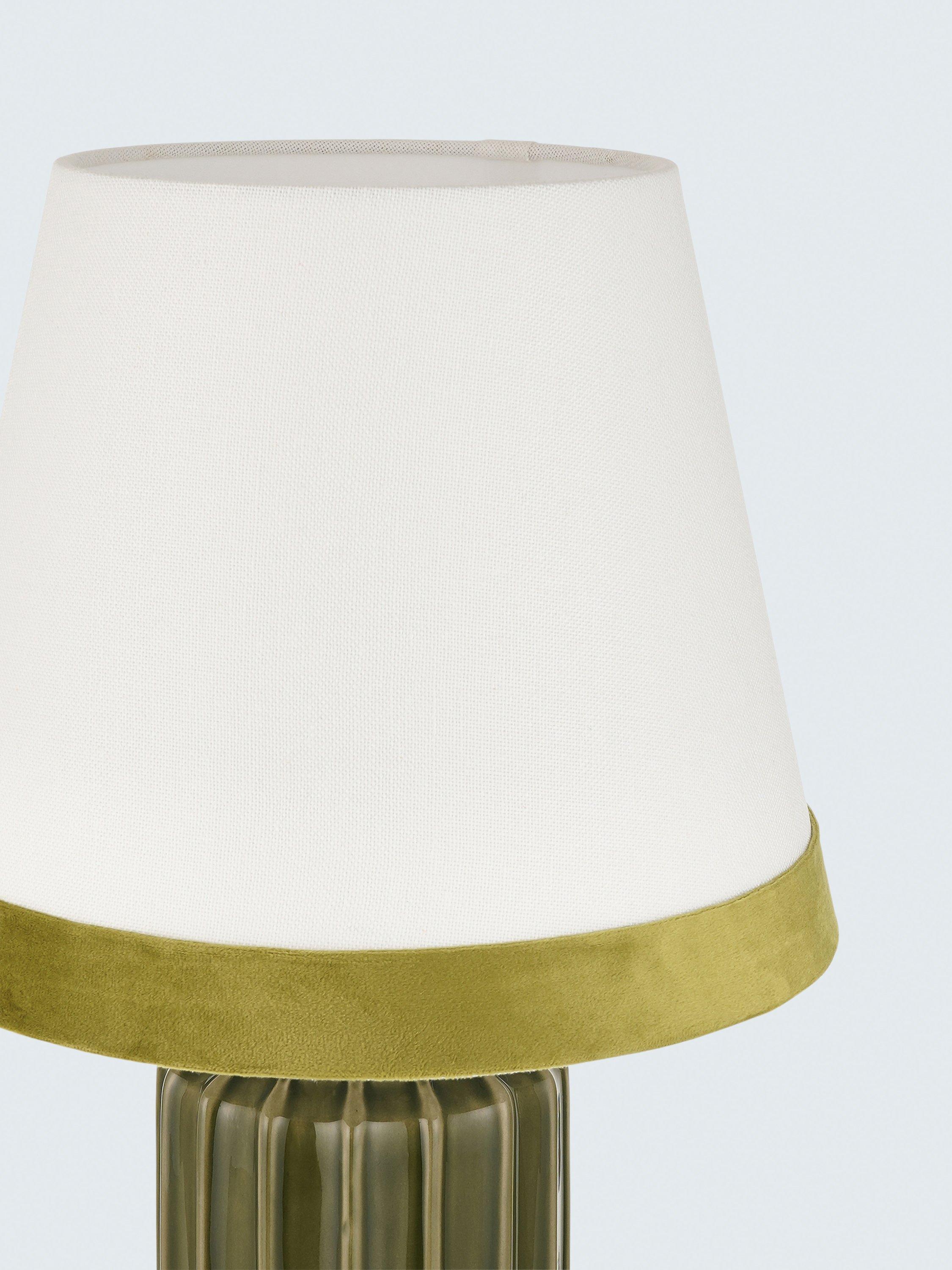 John Lewis Audrey fluted ceramic table lamp, UK version