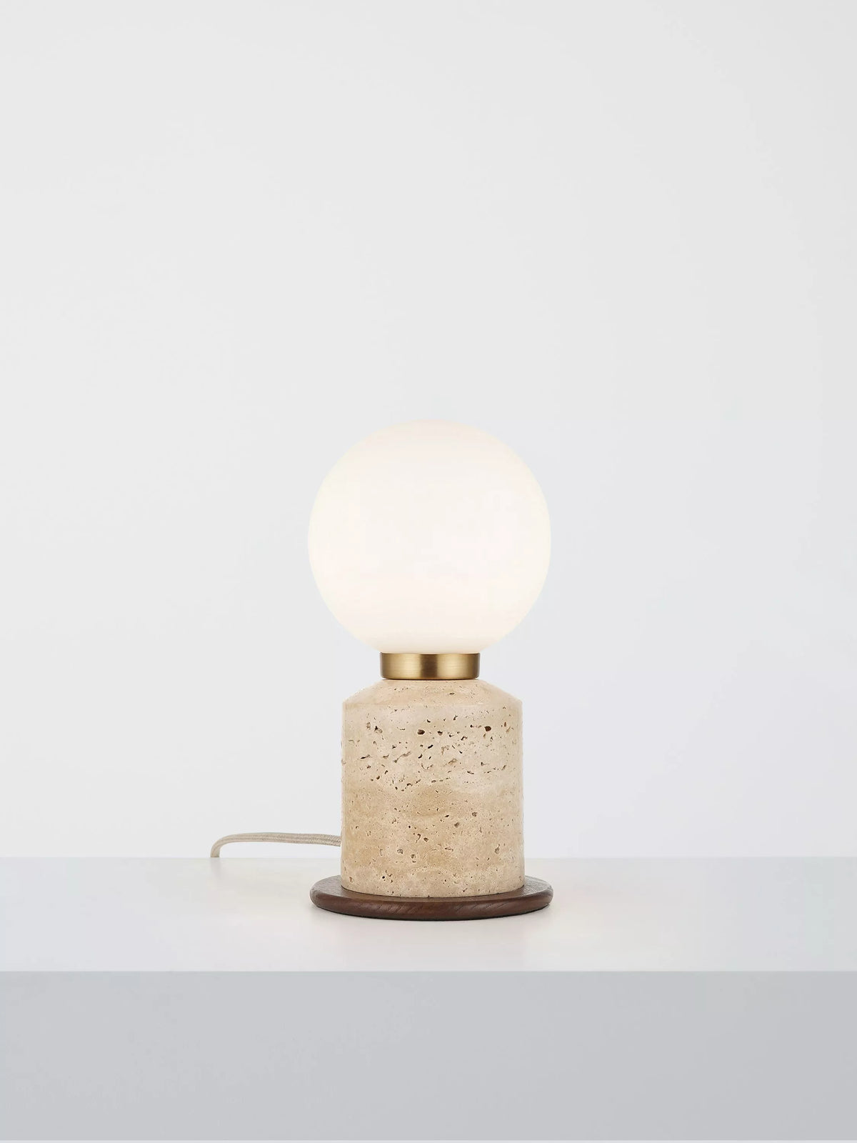 John Lewis Hudson table lamp warm stone H23cm - British product