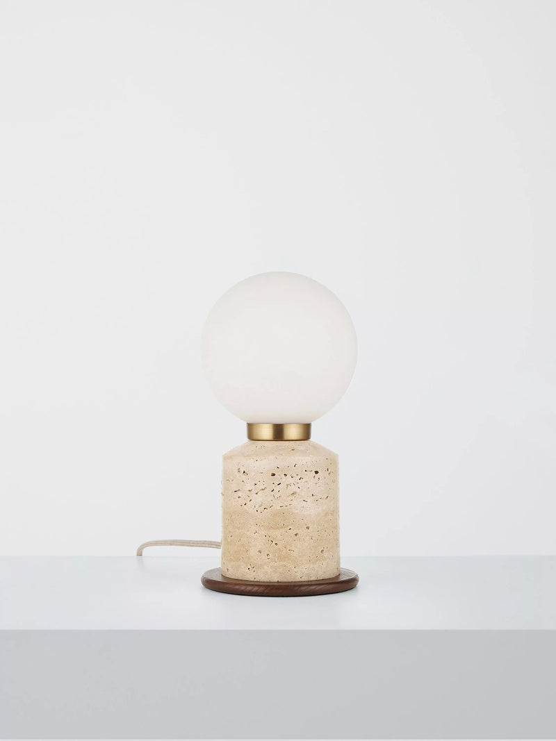 John Lewis Hudson table lamp warm stone H23cm - British product