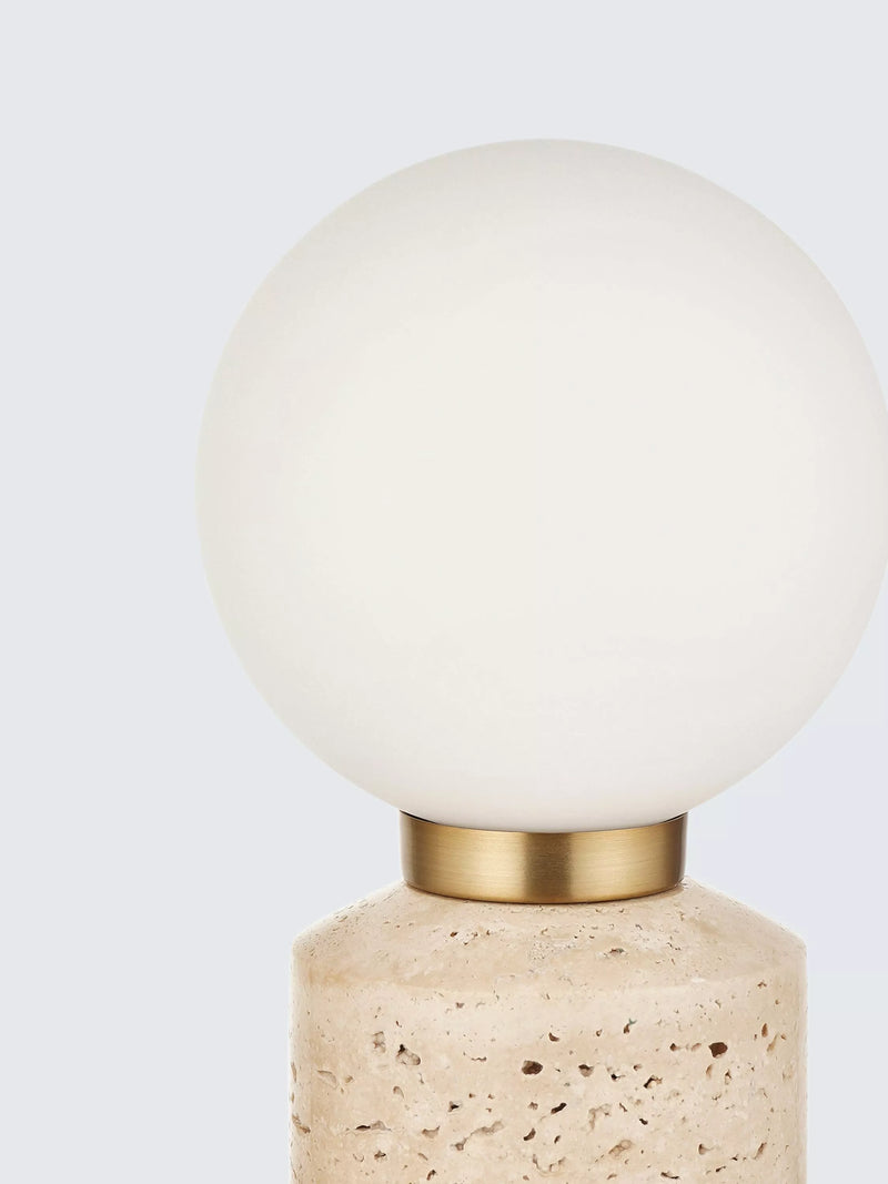 John Lewis Hudson table lamp warm stone H23cm - British product